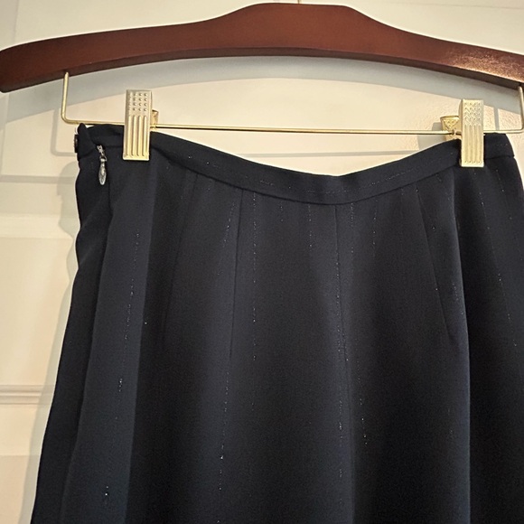 Talbots Vintage Sparkly Dress Pants Blue Size 4 - Picture 11 of 16